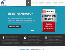 Tablet Screenshot of cochintech.com